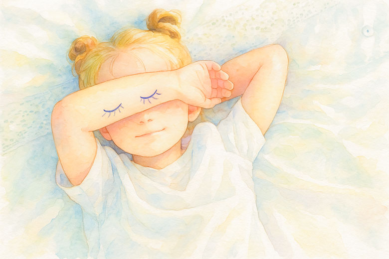 微笑む女の子